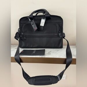 Tumi Black Briefcase for Men